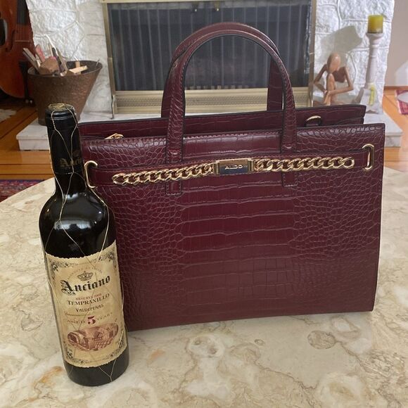 NEW! Aldo Nilo Croc Embossed Large Tote/Work Bag - Picture 13 of 13